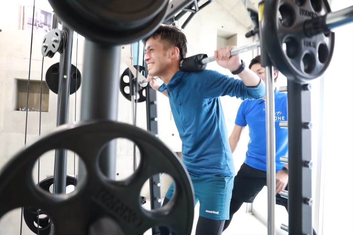 個室空間で誰にも会わずにマンツーマントレーニング