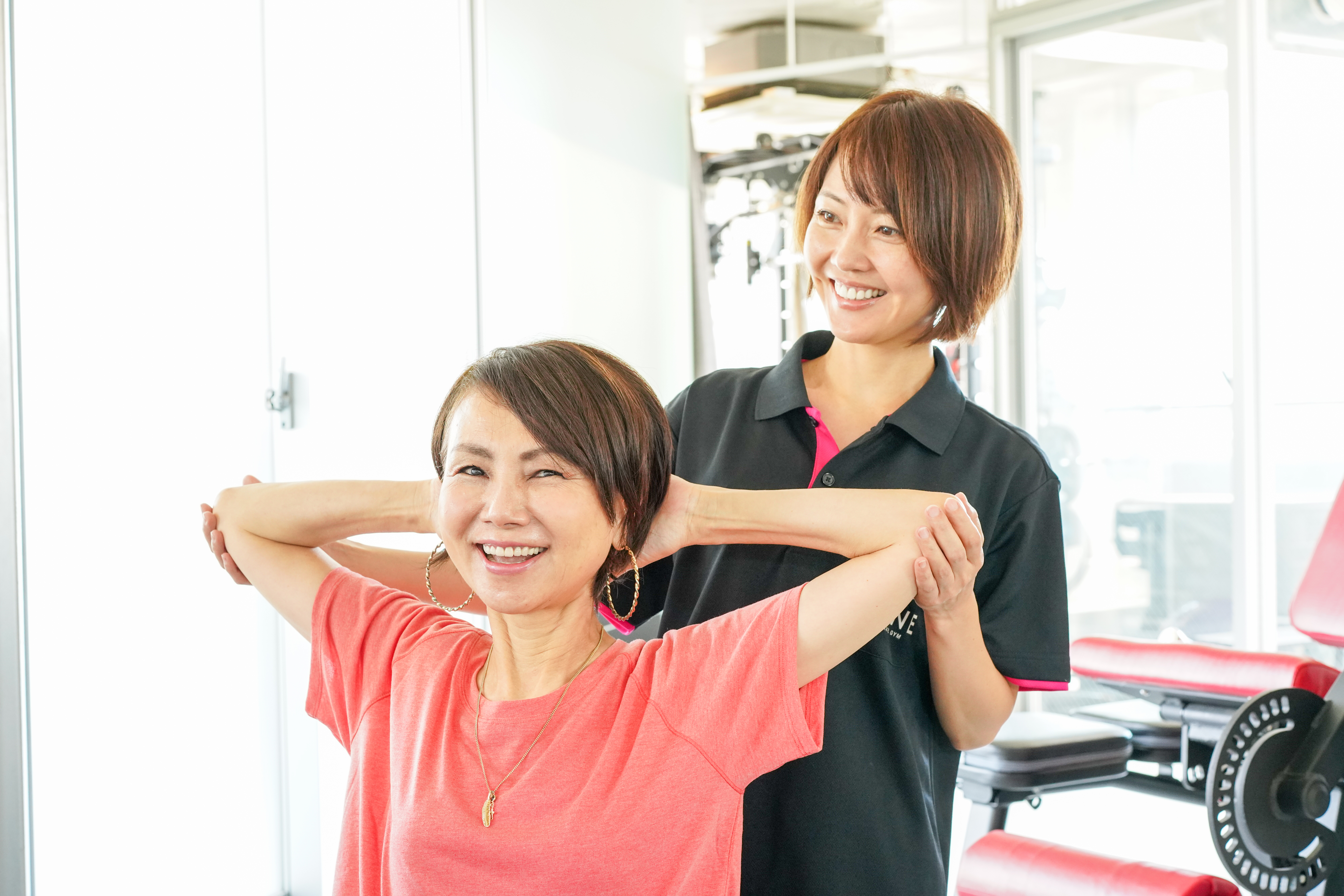 個室空間で誰にも会わずにマンツーマントレーニング